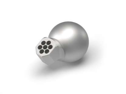 Picture of Special nozzle 60° short - ball Ø 15 mm