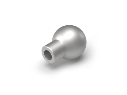Picture of Round nozzle short  Ø4 mm